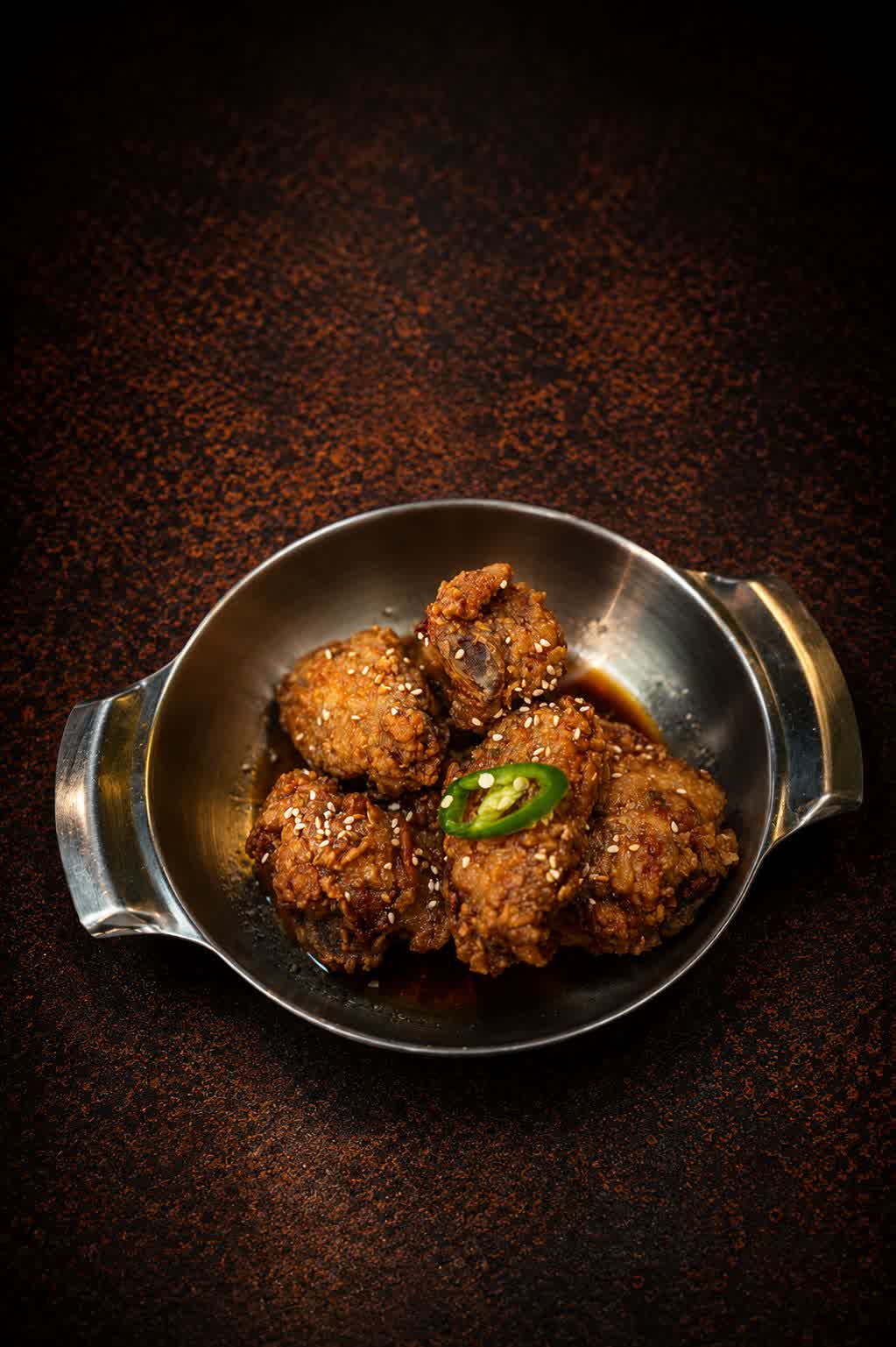 4.3 Korean Fried Chicken cu usturoi 250g