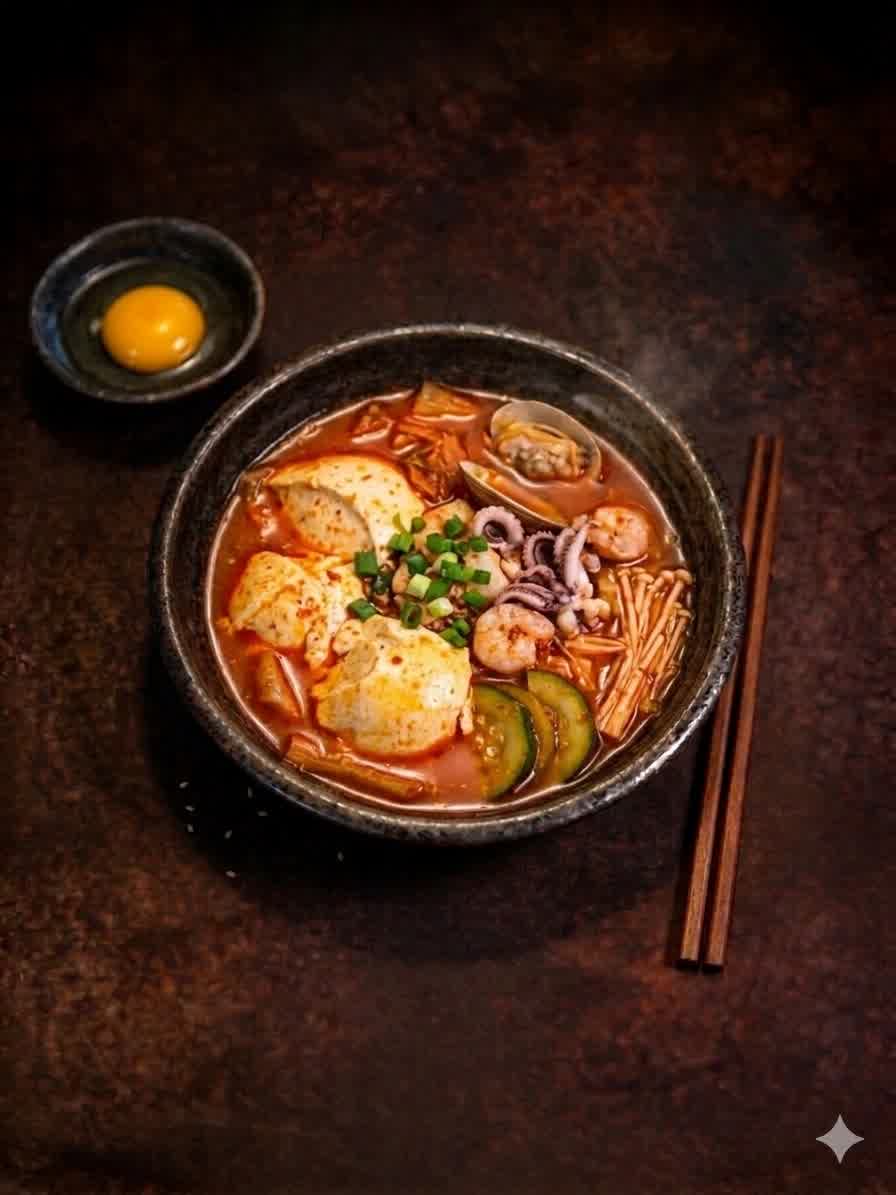 9. Sundubu jjigae